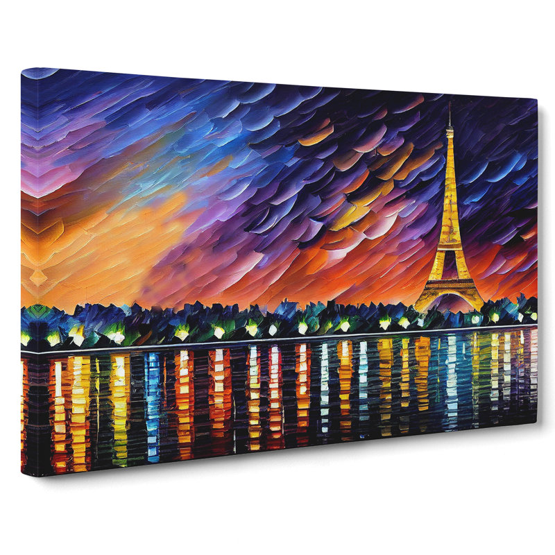Eiffel Tower Paris Vol.5 - Wrapped Canvas, 35cm H x 50cm W x 3cm D