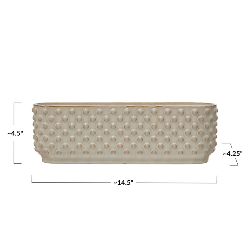 Gianna Ceramic Planter Box