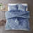Velvet Comforter Set With Throw Pillow