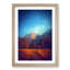 Mountain Path in Abstract - Framed Print-55726122-55726132