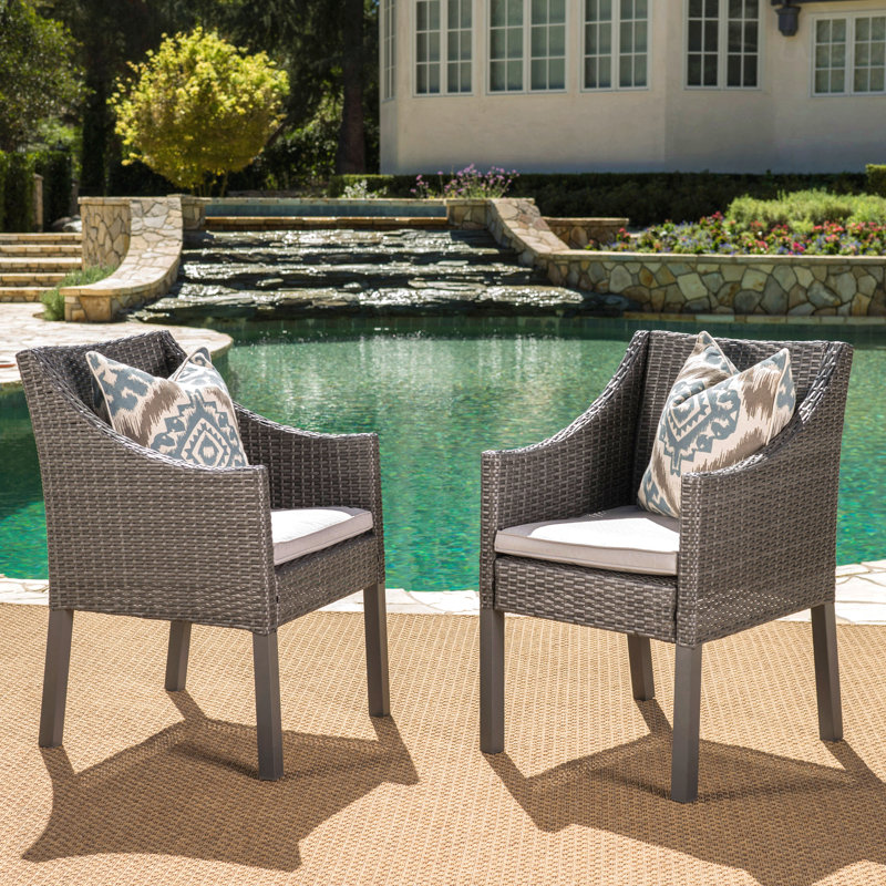 Chaise de patio antibes gris