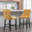 Upholstered Barstools Set Of 2