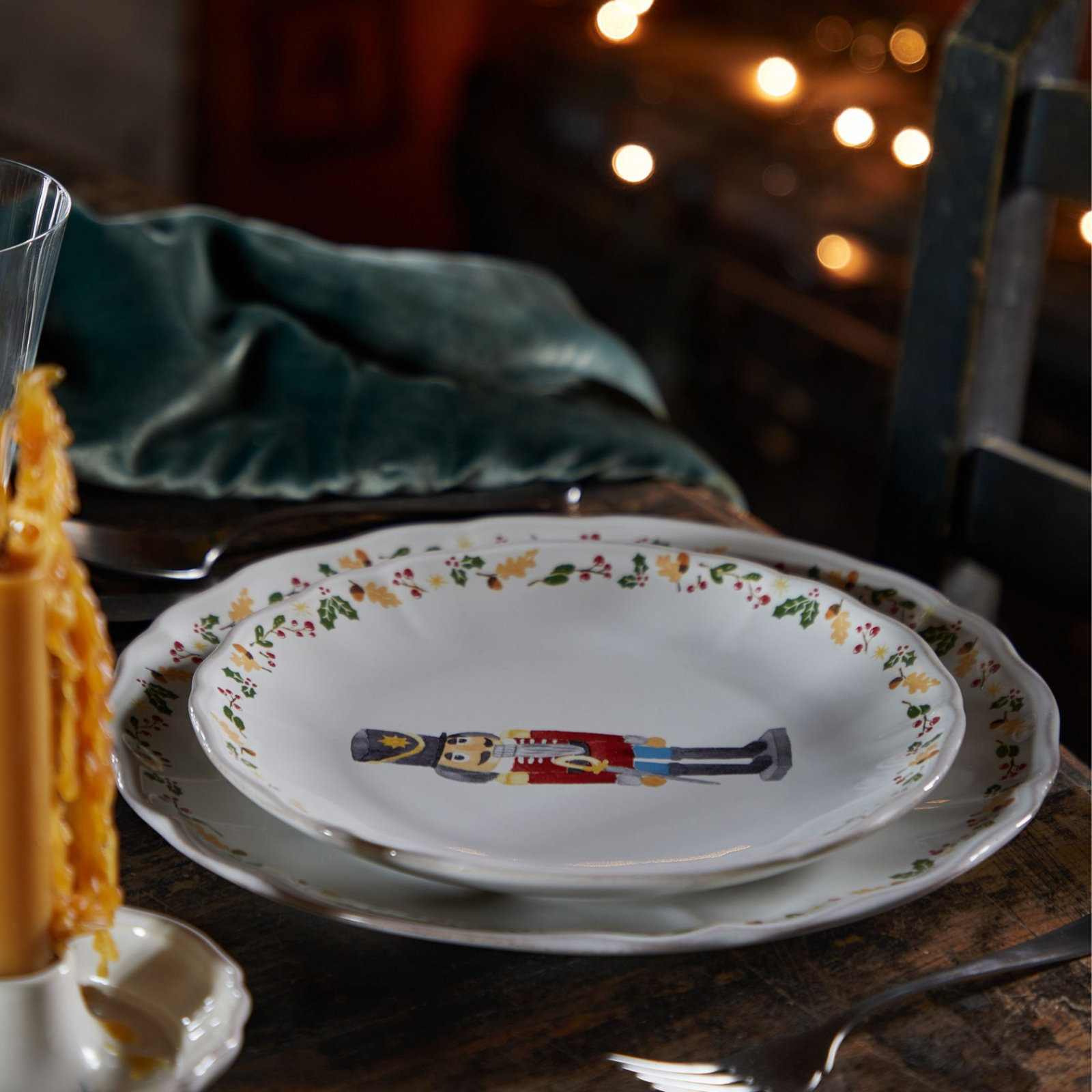 Salad Plate - Nutcracker