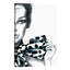 Polka Dots Girl by Rongrong DeVoe - Wrapped Canvas Print-42156254