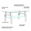 Table basse blanche