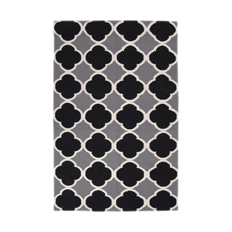 Gambrel Wool Geometric Indoor Rug, Rectangle 8' x 11'