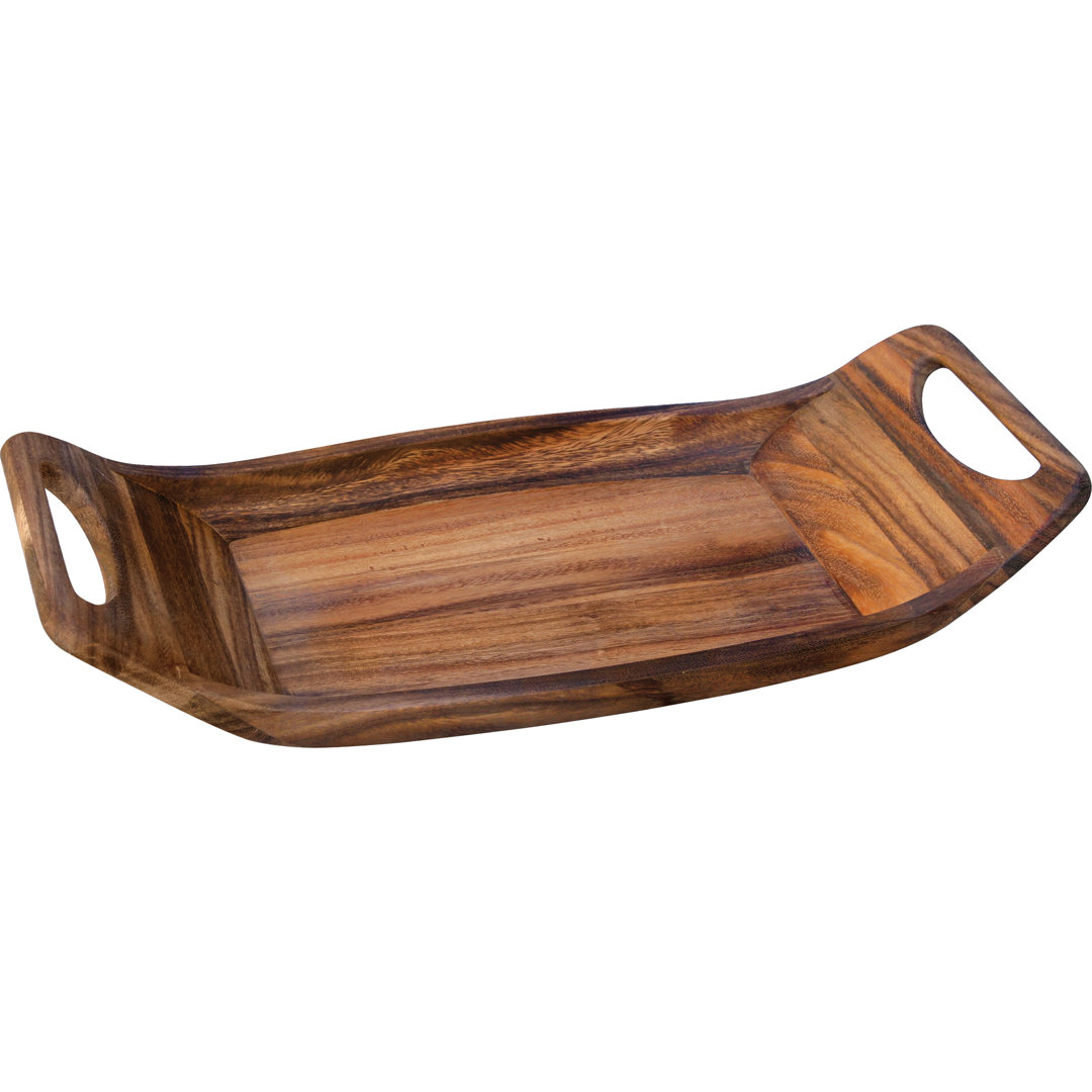 Gourmet Solid Wood Tray Ironwood Gourmet