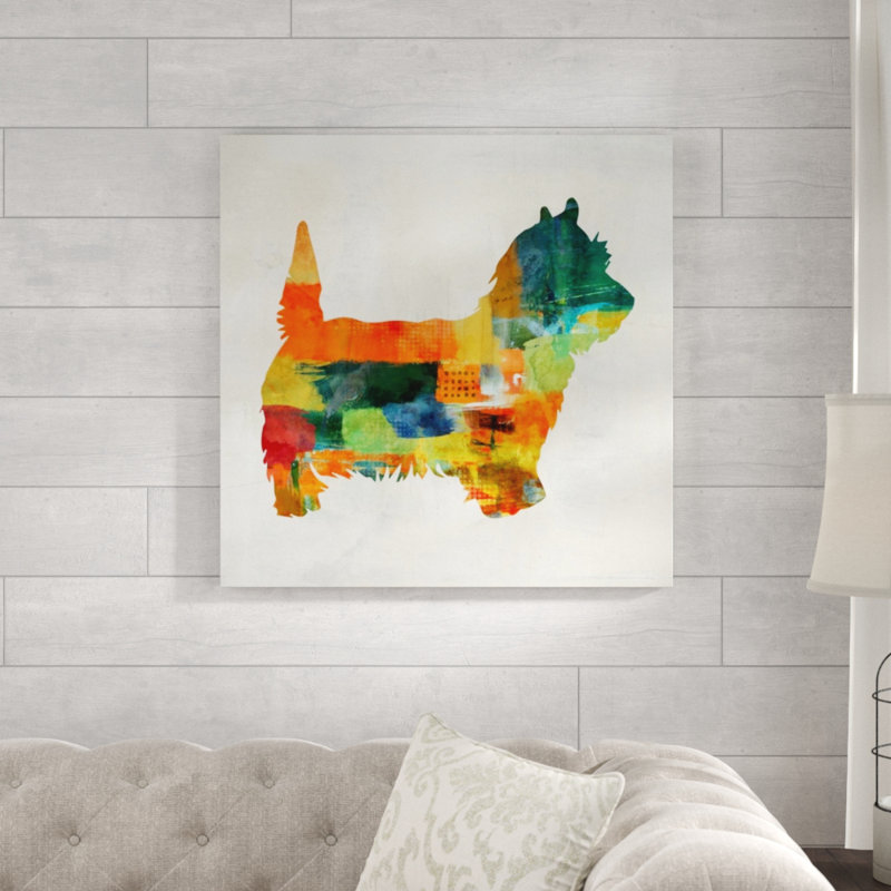 «Colorful Randonnée II» par Isabella Burton - impression non encadrée, H 24 po x l 24 po, Extérieur