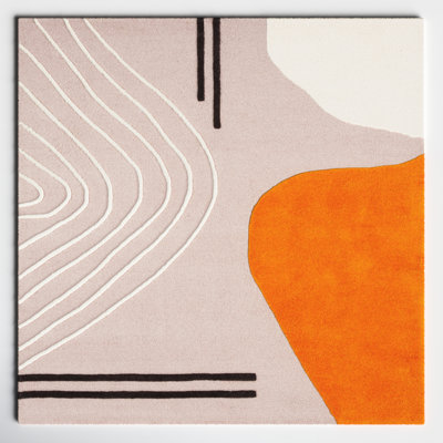 Felipe Wool Abstract Indoor Rug