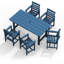 Chaise de patio en PEHD-1670623559