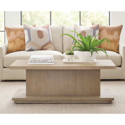TABLE BASSE RECTANGULAIRE ÉQUILIBRÉE
