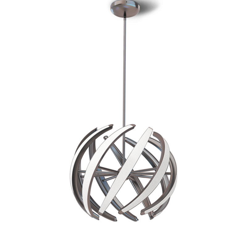 Swirl 9-Light Globe Pendant