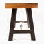 Ensemble de 2 bancs de salle à manger d'extérieur en bois d'acacia