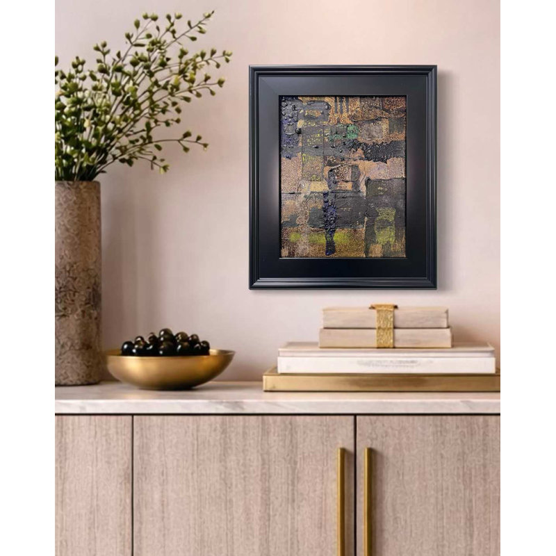 Discovery No. 2 - Original Mixed-Media Abstract Painting by J. Kent Martin