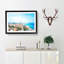 The Barcelona Skyline in Spain - Picture Frame Painting Print-56712744-56712748
