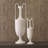 Elongated Grecian Amphora-Matte White-22291618