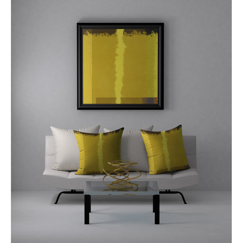 Reversible Throw Pillow, 24" x 24"