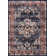 Tapis bleu marine / rouge Slaboden