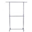 166 cm Adjustable Rolling Clothes Rack-254320205