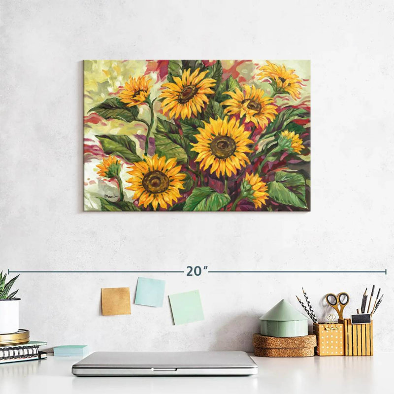 Harnek tournesols flamboyants, H 8 po x l 12 po