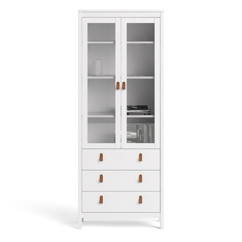 Cynteria Display Cabinet, White
