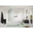 Maven 34 in. x 66.75 in. Single Fixed Frameless Arched Fluted Bathtub Panel-127123267