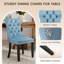 Ensemble de 4 chaises de salle à manger rembourrées Modern-829933129-829933135