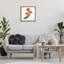 "Red Mushroom Trio", art mural encadré par Alexandria Gilbert Kincaid-985922751-985922748