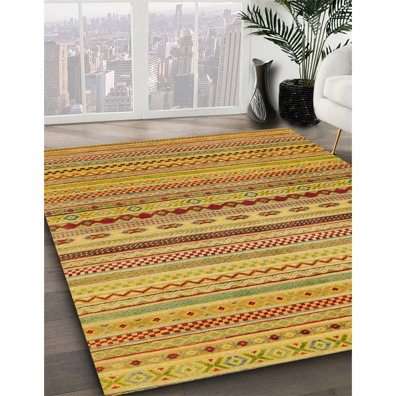 Abstract Indoor Rug, Rectangle 4' x 6'