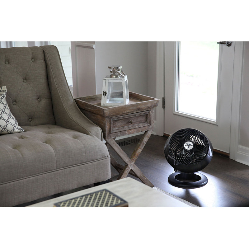 660 Whole Room Air Circulator Fan, Black