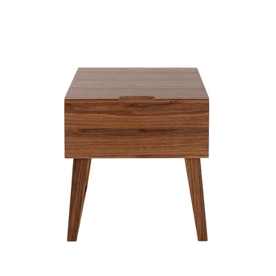 45cm W Manufactured Wood Bedside Table