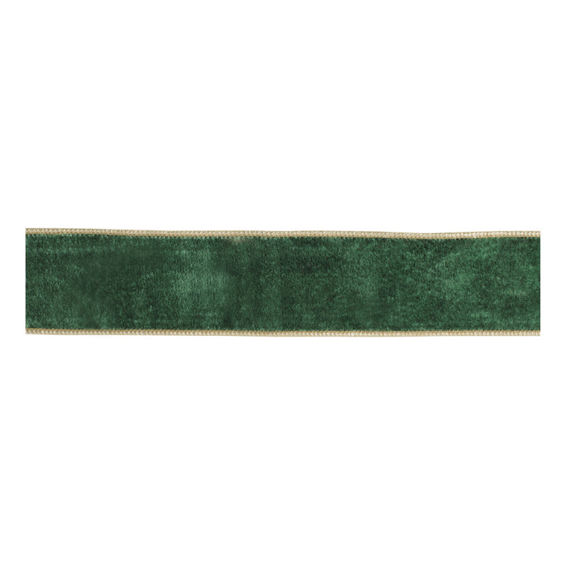 Ruban de velours câblé (ensemble de 2), Vert