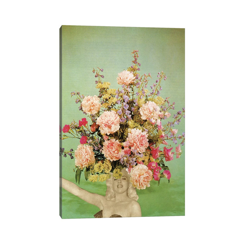 Floral Fashions II by Cassia Beck - Wrapped Canvas Print, 66.04cm H x 45.72cm W x 1.91cm D