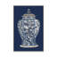 «Blue and White Porcelain Vase I», reproduction d'impression sur toile tendue-33423233