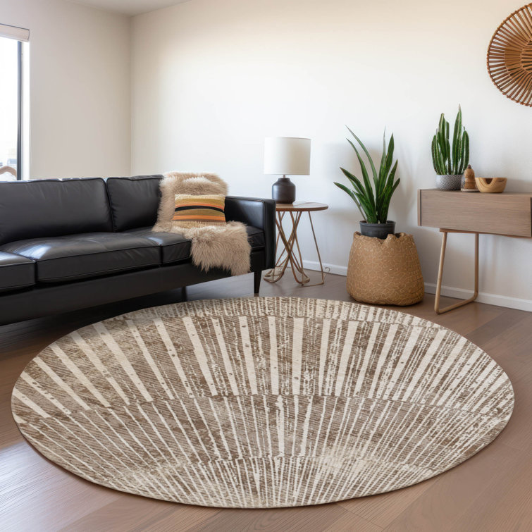 Cerrito Area Rug with Non-Slip Backing