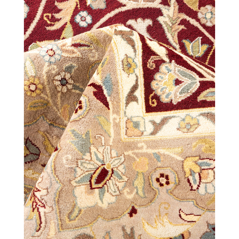 Classic One-of-a-Kind 9' 1" X 12' 3" Hand Knotted Area Rug