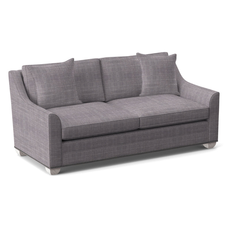 Canapé Nicholas, Chenille nomade ardoise Crypton®, Gris tourterelle, Oui