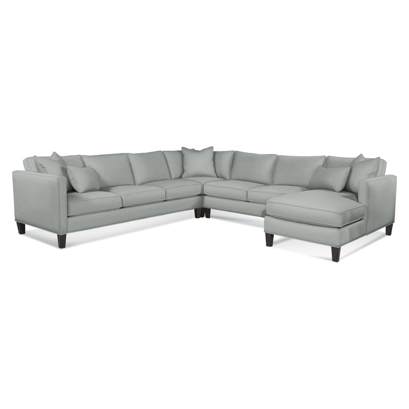 Sectional, Black, Right Hand Facing, Elite Ash; 0321-83