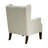 30" Wide Traditional Upholstered Button Tufted Wingback Accent Chair-26601846