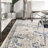 Kristine Power Loom Performance Oriental Blue Rug-881540684