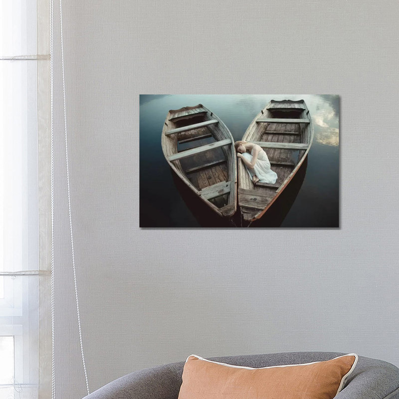 Boats 1 Piece Wrapped Canvas Wall Art, 66.04 cm H x 45.72 cm W x 3.175 cm D