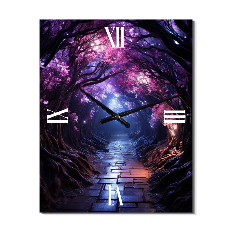 Horloge murale rose, Très grand