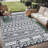 Marliegh Geometric Waterproof Reversible Outdoor Rug-1334432176