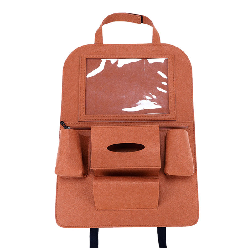 Sac à dos Sac de rangement pour voiture Sac de rangement pour siège, Brown