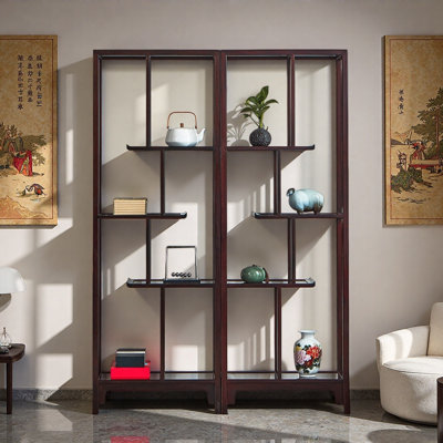New Chinese Minimalist Style Bookcase