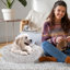 Lit pour chien Elam Super Lux Shaggy-1458732009-1458731878