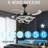 Dontavius 42'' Ceiling Fan with LED Lights-12216810
