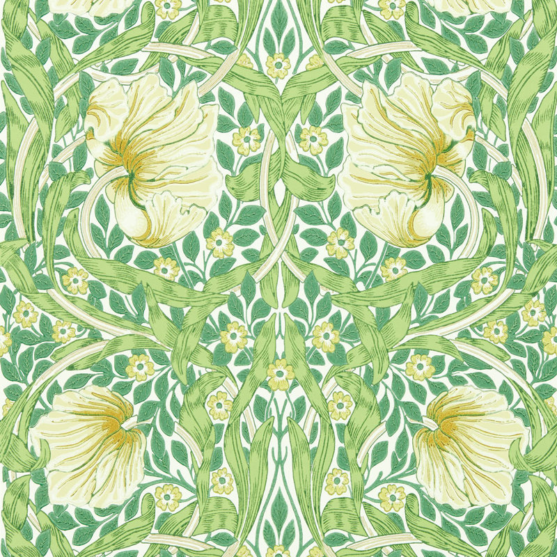 Pimpernel 10.05m x 52cm Matte Wallpaper Roll, Green