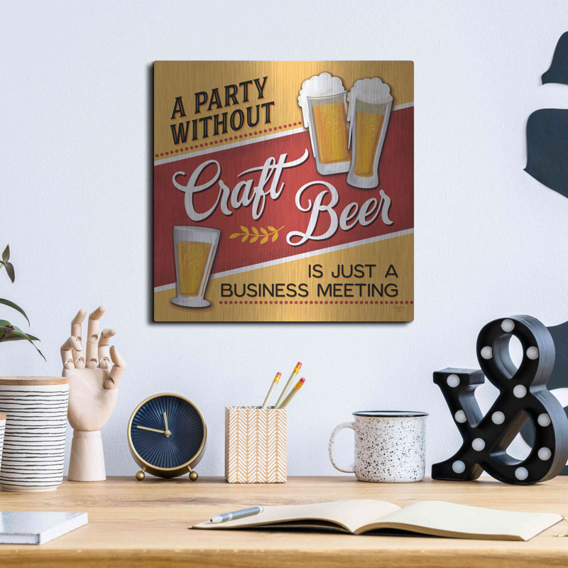 «Just A Business Meeting» par Mollie B Art, H 12 po x l 12 po