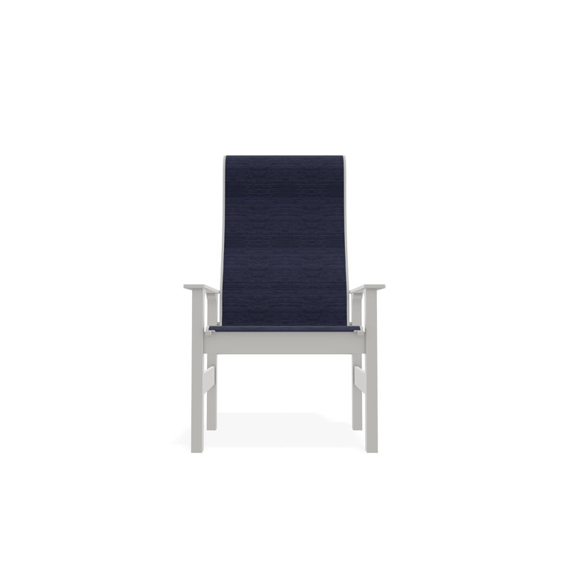 Fauteuil Leeward Sling, Indigo Collect, Neige